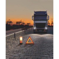 Osram Ledguardian Truck Flare Signal Ta19, Stand-Up Led Warning Light For Trucks, Buses, Vehicles Over 3.5T, Ledsl103, 1 Light