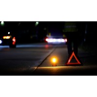 Osram Ledguardian Truck Flare Signal Ta19, Stand-Up Led Warning Light For Trucks, Buses, Vehicles Over 3.5T, Ledsl103, 1 Light