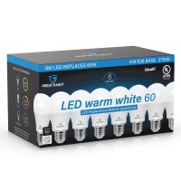 Great Eagle Lighting Corporation A19 Led Light Bulb, 9W (60W Equivalent), Ul Listed, 2700K (Warm White), Non-Dimmable, Standard Replacement (8 Pack)