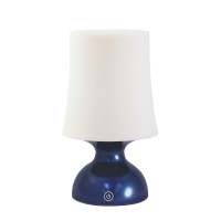 Riverlux Bedside Lamp, Nursery Night Light For Babies Breastfeeding And Sleep Aid, Touch Control Table Lamp For Bedroom, Blue And White Lamp, Cordless Table Lamp