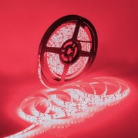 Red Waterproof 600 Leds Strip Lights, Supernight 12 Volt Led Light Strips 16.4Ft Led Rope Lighting For Boat Bedroom Car Tv Backlighting Christmas Party