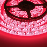 Red Waterproof 600 Leds Strip Lights, Supernight 12 Volt Led Light Strips 16.4Ft Led Rope Lighting For Boat Bedroom Car Tv Backlighting Christmas Party