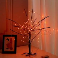 Ariceleo Mini Halloween Fairy Lights Battery Operate 1 Pack Copper Wire Night Lights 3Aaa Battery Powered Led Starry Fairy Str