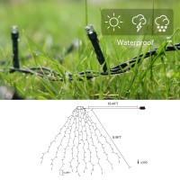 Salcar Christmas Tree Lights, Easy To Install String Lights With 8 Modes, Ul Certified Ultra-Bright Christmas Lights For 7Ft - 12Ft Tree