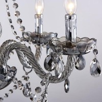 Saint Mossi 5 Light Modern K9 Crystal Chandelier Contemporary Pendant Ceiling Lighting Fixture For Dining Room Bedroom Living R