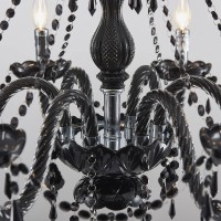 Saint Mossi Chandelier Modern K9 Crystal Chandelier Light Black Crystal Light Fixture For Dining Room Bathroom Bedroom Livingro