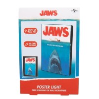 Fizz Creations Jaws Movie Poster Light. A4 Sized Led Jaws Poster Mood Light Night Light. Battery Or Usb Powered With Included Cable. Officially Licensed Universal Classics Merchandise.