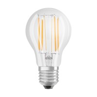 Osram Led Base Classic A75, Clear Filament Led Lamps Made Of Glass For E27 Base, Bulb Shape, Cool White (4000K), 1055 Lumen, Replaces Conventional 75W Bulbs, Box Of 3