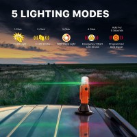 Goodsmann Kayak Light For Night Kayaking With Marine Signal Stern Light Suction Cup