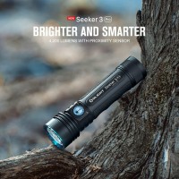 Olight Seeker 3 Pro 4200 Lumens Ultrabright Led Flashlight Mcc3 Rechargeable High Lumen Flashlights For Outdoor Searching Ca