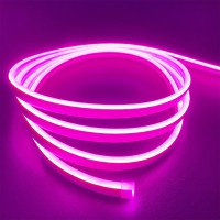 Joko Led Silicone Neon Light Strip Neon Rope Light 12V 164 Ft5M Waterproof Diy Cuttable Outdoor Neon Lights Power Adapter I