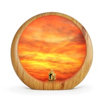 Mamre Sunset Lamp Anniversary Wedding Valentines Day Gift Ideas Sunset Glow Light Centerpiece Table Decorations Gifts For Mom B