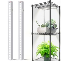 Speeplant Led Grow Light Strips T5 Grow Lights Full Spectrum 1Ft 5000K Grow Lights For Indoor Plants Strip Plug And Play Wi