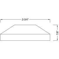 Makergroup Sturdy Cast Brass Surface Mounting Plate Low Voltage Landscape Lighting Accessories Antique Bronze 2Pcs