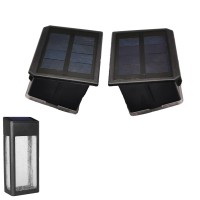 Goodfoever 2 Pack Solar Light Replacement Top For Outdoor Fence Light And Wall Light, Solar Light Insert Waterproof