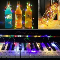 Buways Fairy Lights Plug In, Multi-Colored Usb 100Led Fairy String Lights,8 Modes 33Ft Sliver Wire Light With Remote Control For Christmas Parties,Garden And Home Decoration Indoor Outdoor