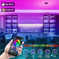 Tenmiro 130Ft Led Strip Lights Ultra Long Rgb Color Changing Led Light Strips Kit With 44 Keys Ir Remote Led Lights For Bedroom