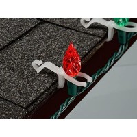 Projectpak Allpurpose Holiday Light Clips For Gutters And Shingles Mount C5 C6 C7 C9 Mini Icicle Rope Led Lights And M