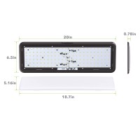 Leisure Led Rv Led Ceiling Light Fixture 1450 Lumen With Touch Dimmer Switch Interior Burnt Bronze Lighting For Carrvtrailerc