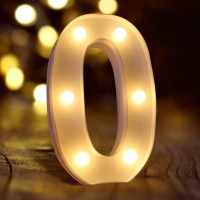 Light Up Letters, Laerjin Led Marquee Letter Lights With Letters Desk Table Lamp, For Party Wedding Decor Battery Operated Alphabet Initials Lamp Letters - Number Lights-0