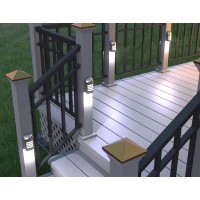 Xodus Innovations Bl776 Battery Operated Motion Activated Led Deck And Stair Light, Outdoor Or Indoor Use, Weather Resistant Pack Of 2