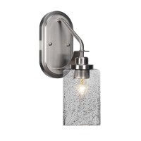 Odyssey 1 Light Wall Sconce In Brushed Nickel Finish With 4