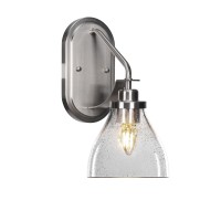 Odyssey 1 Light Wall Sconce In Brushed Nickel Finish With 6.25