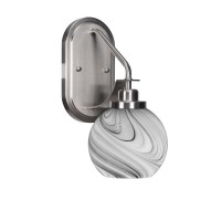 Odyssey 1 Light Wall Sconce In Brushed Nickel Finish With 5.75