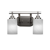 Odyssey 2 Light Bath Bar In Brushed Nickel Finish With 4