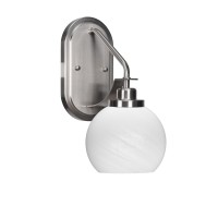 Odyssey 1 Light Wall Sconce In Brushed Nickel Finish With 5.75