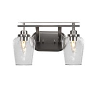 Odyssey 2 Light Bath Bar In Brushed Nickel Finish With 5