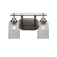 Odyssey 2 Light Bath Bar In Brushed Nickel Finish With 4