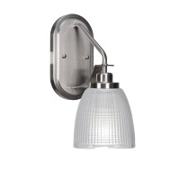 Odyssey 1 Light Wall Sconce In Brushed Nickel Finish With 5