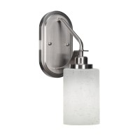 Odyssey 1 Light Wall Sconce In Brushed Nickel Finish With 4