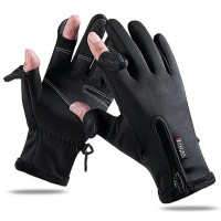 Cold Weather Gloveswinter Gloves To Keep Warm Running Cycling Driving Hiking Fishing Windproof Nonslip Finger Touch Sc