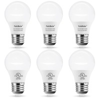 Yukihalu A15 Led Light Bulbs, 60W Equivalent, E26 Base, 3000K/5000K White, 7W 600 Lumens 120V, Ul Listed, Ceiling Fan Light Bulbs, Appliance Bulb, Not Dimmable, Pack Of 6 (5000K Daylight White)