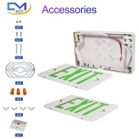 Cm Mzy Led Exit Sign With Emergency Lights Exit Sign Light With Battery Backup Double Side Green Letter Commercial Emergency Ex