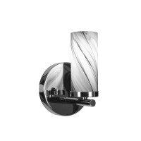 Trinity 1 Light Wall Sconce In Chrome Finish With 2.5