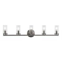 Trinity 5 Light Bath Bar In Graphite Finish With 2.5