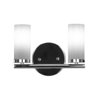 Trinity 2 Light Bath Bar In Chrome Finish With 2.5