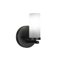 Trinity 1 Light Wall Sconce In Matte Black Finish With 2.5