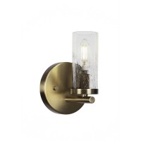 Trinity 1 Light Wall Sconce In New Age Brass Finish With 2.5