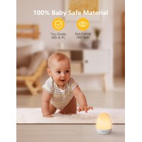 Mediacous Night Lights For Kids Room Baby Night Light With Stable Charging Pad Dimmable Kids Night Light With 1H Timer Touch