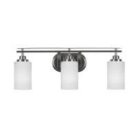 Odyssey 3 Light Bath Bar In Brushed Nickel Finish With 4