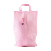 Water Resistant Shoe Bags for Travel Storage Organizer Pouch with Zipper Multicolor for Men Women Pink