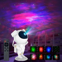 Astronaut Galaxy Light Projector, Space Buddy Projector Night Light For Bedroom With Remote Control And Timer, Astro Alan Star Ceiling Projector For Kids Adults