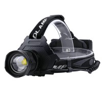 Amaker Led Rechargeable Headlamp, 90000 Lumens Super Bright With 6 Modes & Ipx7 Level Waterproof Usb Rechargeable Zoom Headlamp, 90