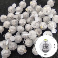 LED Balloon Lights 1Package includes 100Pcs mini round lights 2Product features Size Approximately 14 in diameter and 17 in height Light Color White Tip The small ball lamp can be used repeatedly and the white insulating sheet can be inserted to save the 