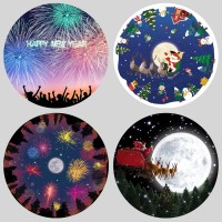 Laview Christmas & New Year Disc Set Galaxy Projector Suitable As A Christmas And New Year'S Gift For Family Members,Night Light For Kids Adults Baby Nursery And Bedroom Decoration