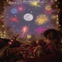 Laview Christmas & New Year Disc Set Galaxy Projector Suitable As A Christmas And New Year'S Gift For Family Members,Night Light For Kids Adults Baby Nursery And Bedroom Decoration